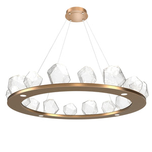 Hammerton Studio - CHB0039-0D-NB-C-CA1-L3 - LED Chandelier - Gem - Novel Brass