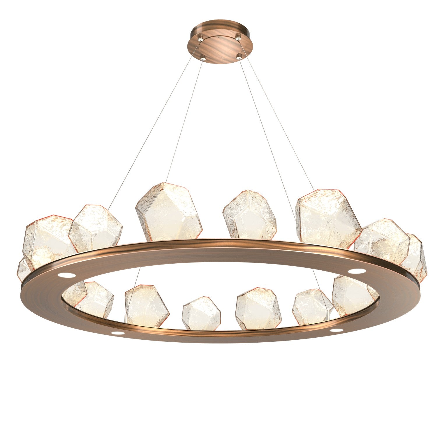 Hammerton Studio - CHB0039-0D-RB-A-CA1-L1 - LED Chandelier - Gem - Oil Rubbed Bronze