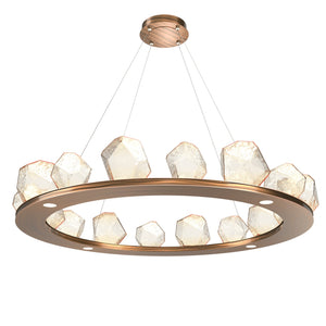 Hammerton Studio - CHB0039-0D-RB-A-CA1-L1 - LED Chandelier - Gem - Oil Rubbed Bronze