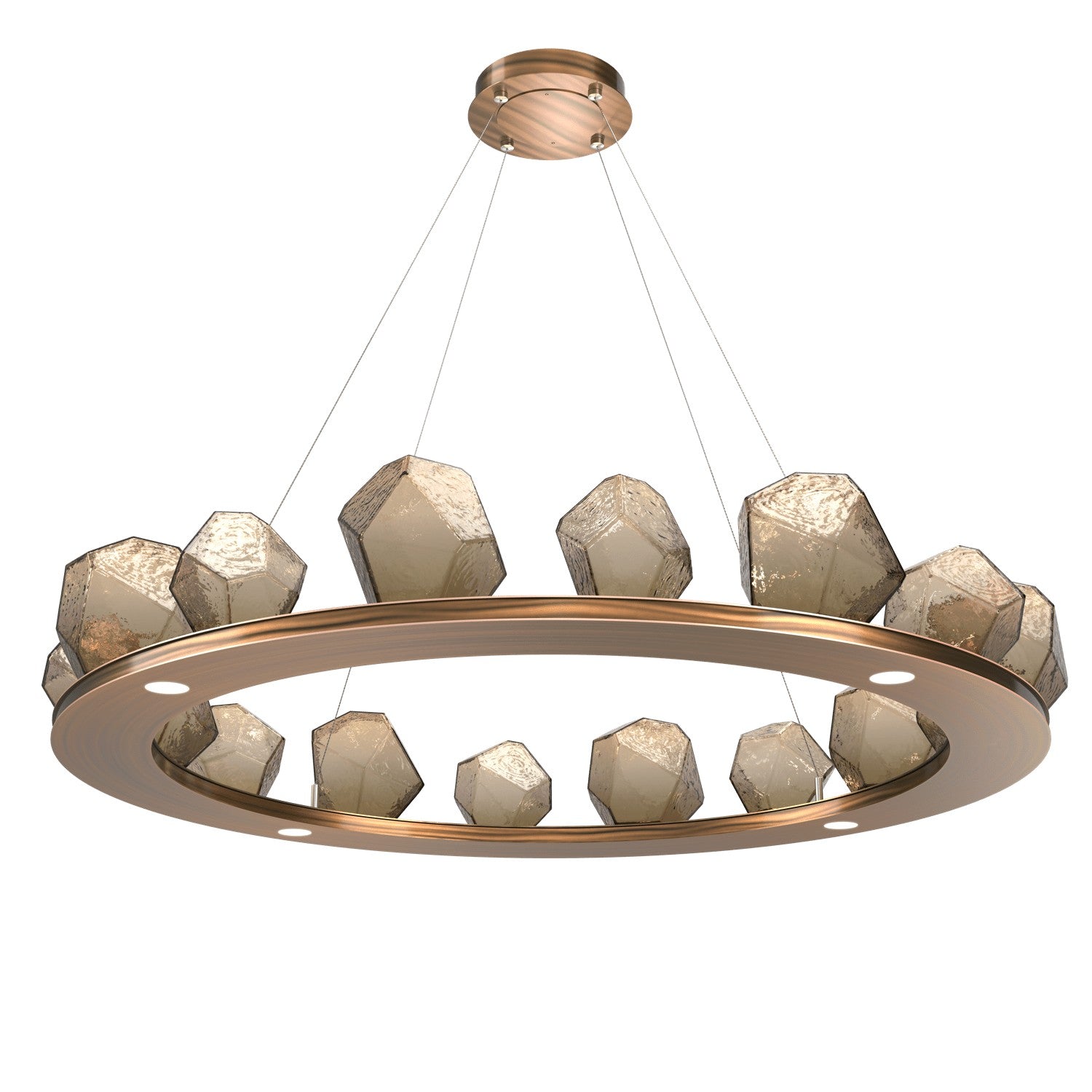 Hammerton Studio - CHB0039-0D-RB-B-CA1-L1 - LED Chandelier - Gem - Oil Rubbed Bronze