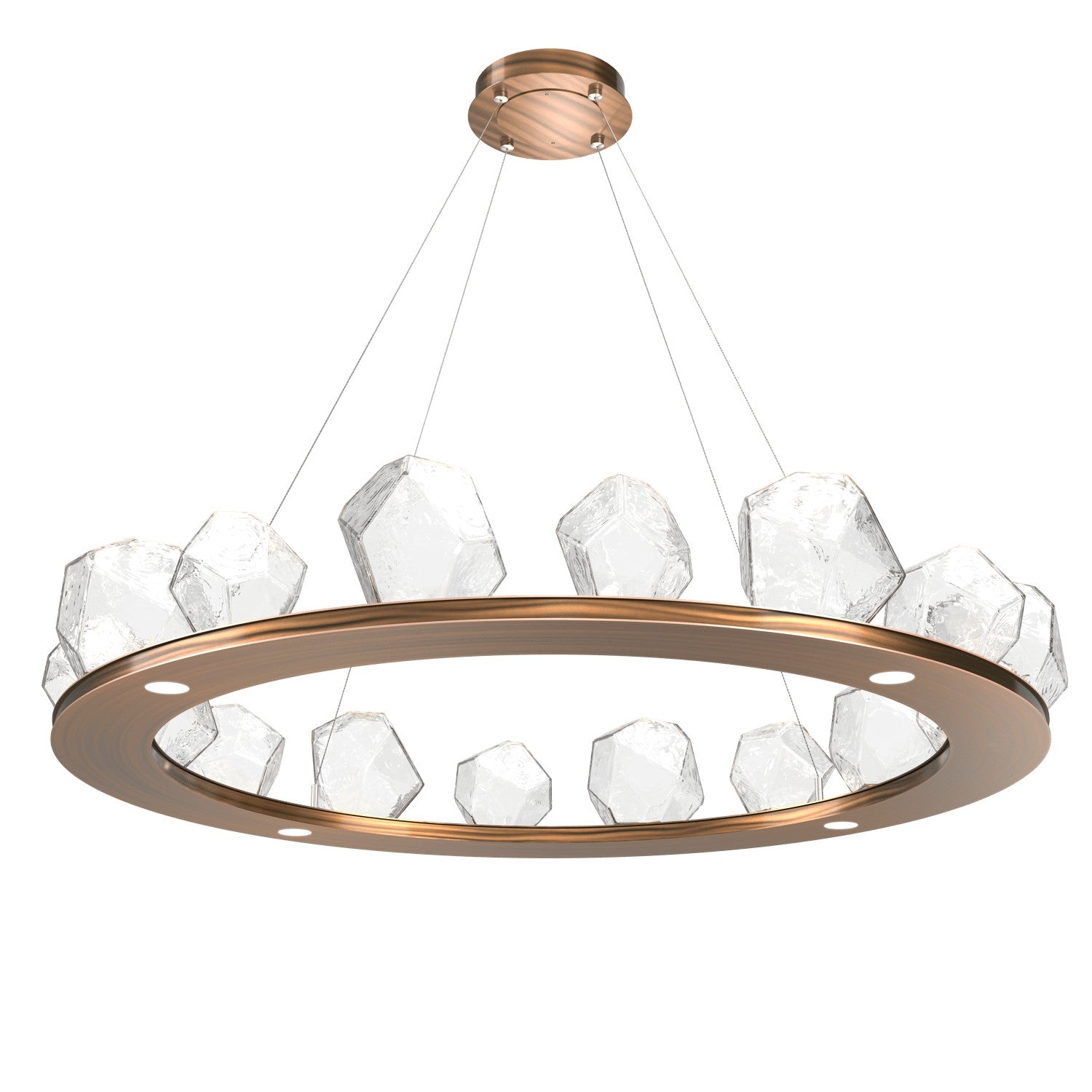 Hammerton Studio - CHB0039-0D-RB-C-CA1-L1 - LED Chandelier - Gem - Oil Rubbed Bronze