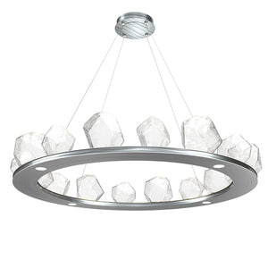 Hammerton Studio - CHB0039-0D-SN-C-CA1-L1 - LED Chandelier - Gem - Satin Nickel