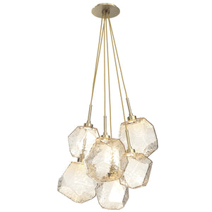 Hammerton Studio - CHB0039-0F-HB-A-C01-L1 - LED Cluster - Gem - Heritage Brass