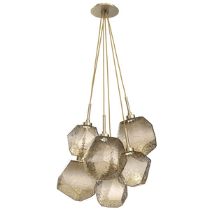 Hammerton Studio - CHB0039-0F-HB-B-C01-L1 - LED Cluster - Gem - Heritage Brass