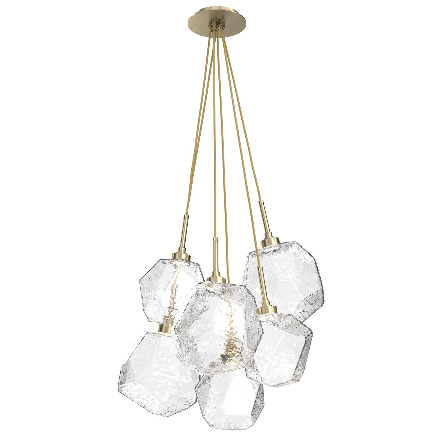 Hammerton Studio - CHB0039-0F-HB-C-C01-L3 - LED Cluster - Gem - Heritage Brass