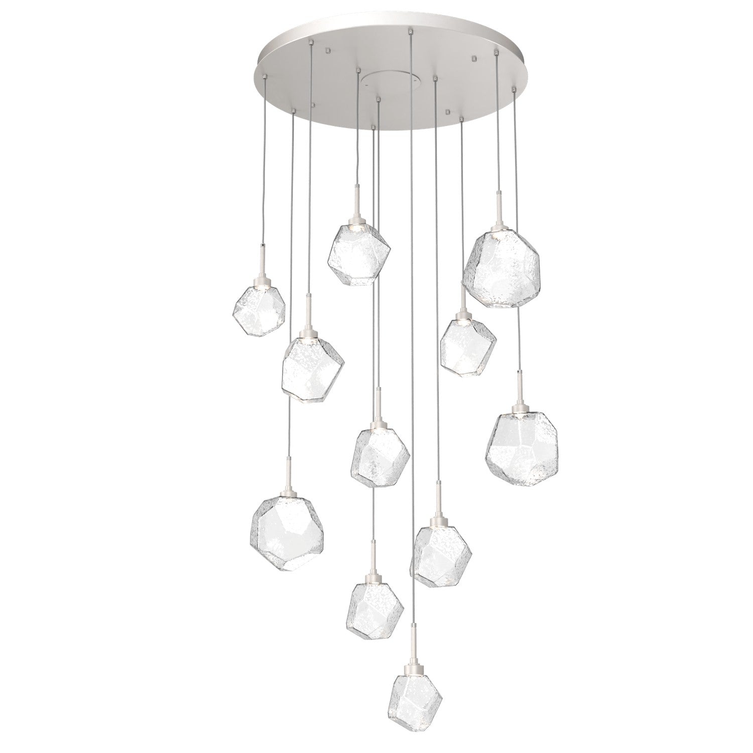 Hammerton Studio - CHB0039-11-BS-C-C01-L3 - LED Pendant - Gem - Beige Silver