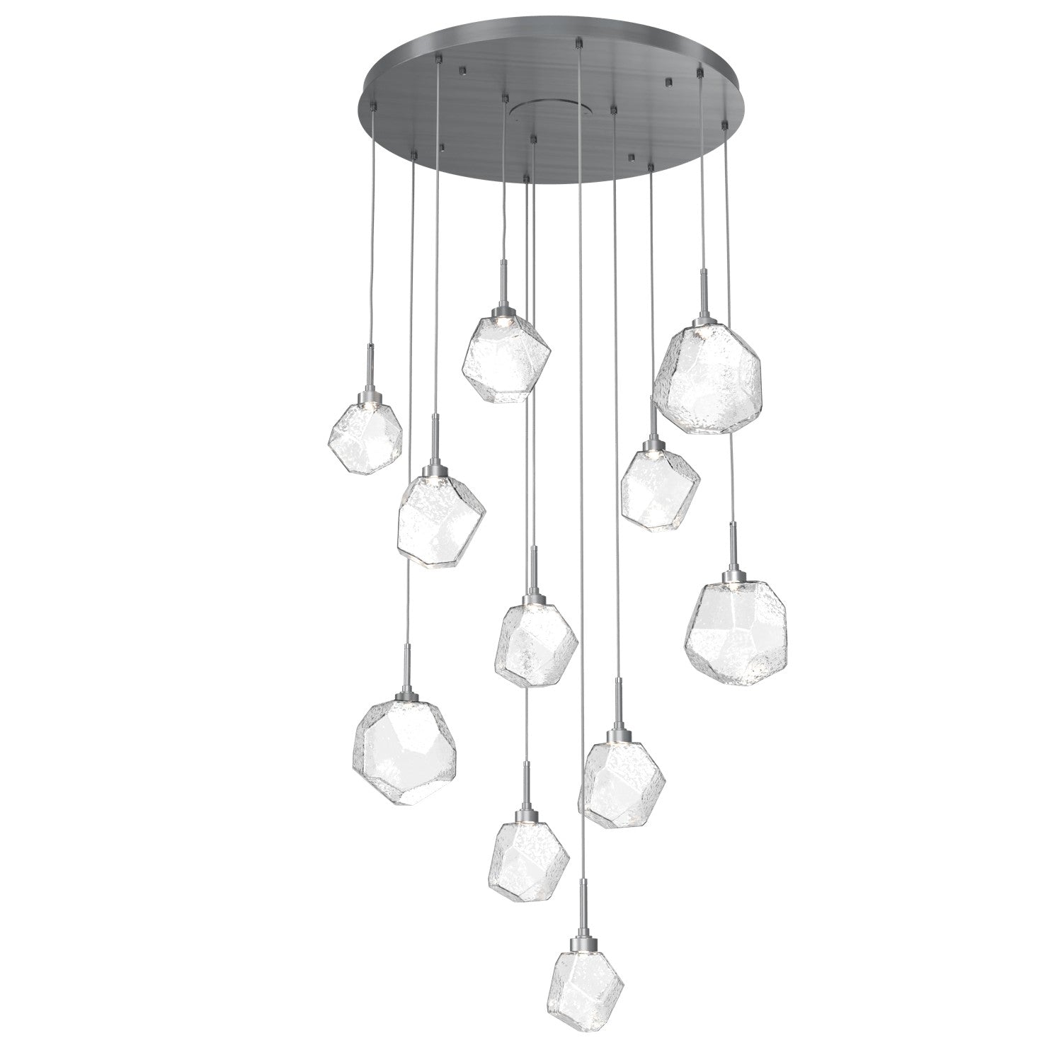 Hammerton Studio - CHB0039-11-GM-C-C01-L1 - LED Pendant - Gem - Gunmetal