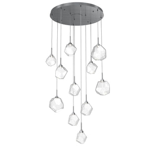 Hammerton Studio - CHB0039-11-GM-C-C01-L1 - LED Pendant - Gem - Gunmetal