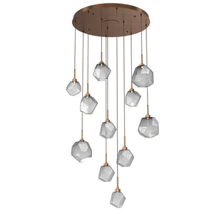 Hammerton Studio - CHB0039-11-RB-S-C01-L3 - LED Pendant - Gem - Oil Rubbed Bronze