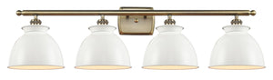 Innovations - 516-4W-AB-M14-W - Four Light Bath Vanity - Ballston - Antique Brass