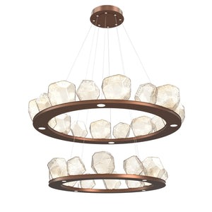 Hammerton Studio - CHB0039-2B-BB-A-CA1-L1 - LED Chandelier - Gem - Burnished Bronze