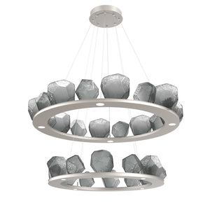 Hammerton Studio - CHB0039-2B-BS-S-CA1-L3 - LED Chandelier - Gem - Beige Silver