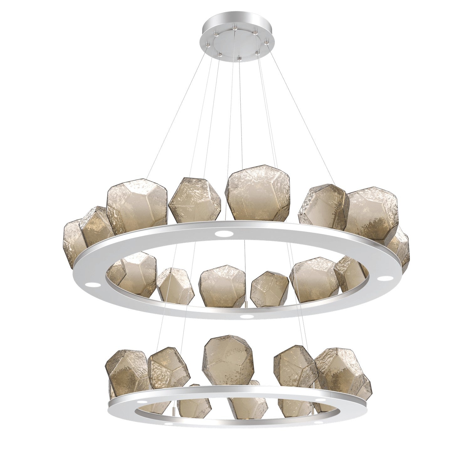 Hammerton Studio - CHB0039-2B-CS-B-CA1-L1 - LED Chandelier - Gem - Classic Silver