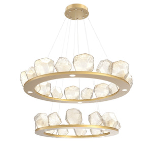 Hammerton Studio - CHB0039-2B-GB-A-CA1-L3 - LED Chandelier - Gem - Gilded Brass