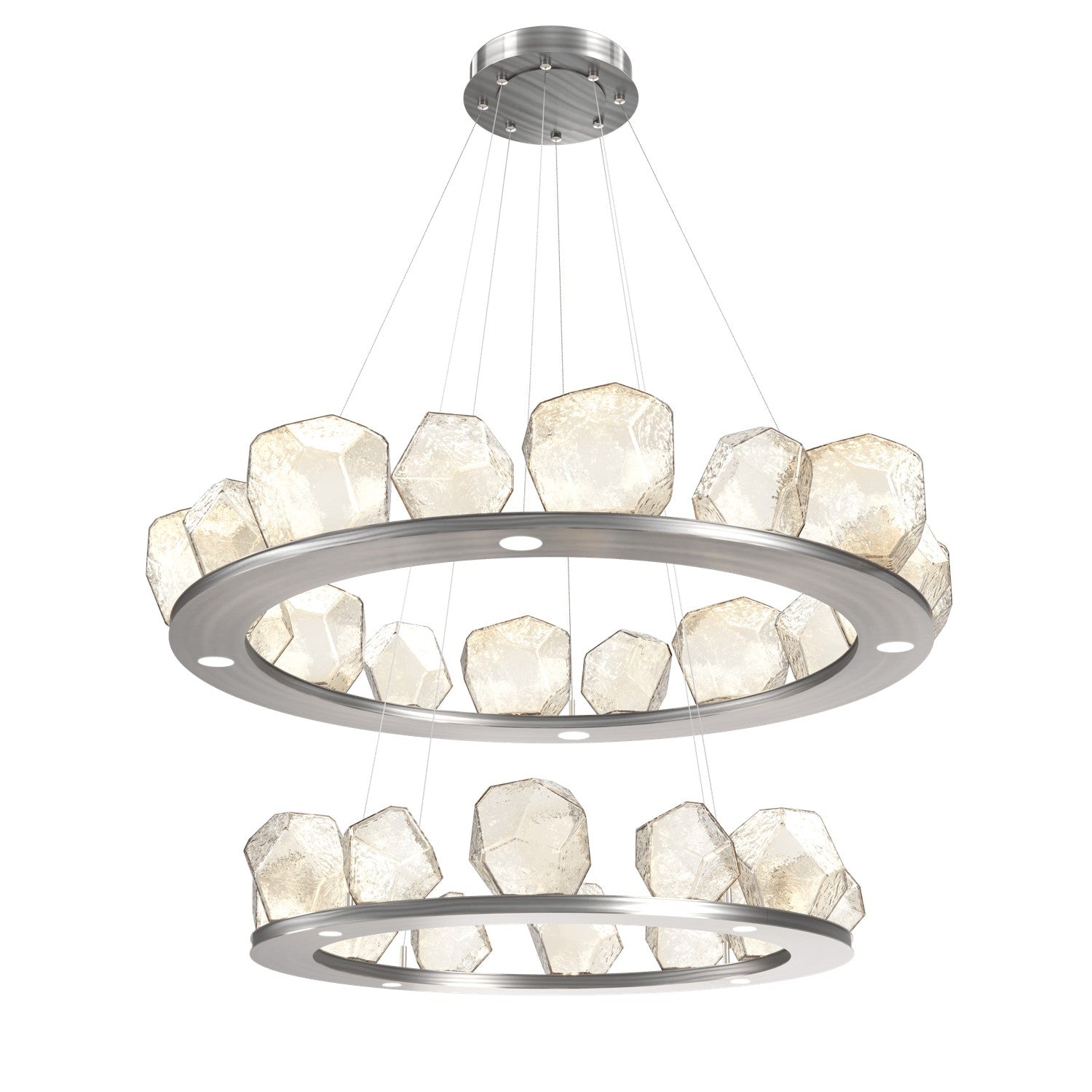 Hammerton Studio - CHB0039-2B-GM-A-CA1-L1 - LED Chandelier - Gem - Gunmetal