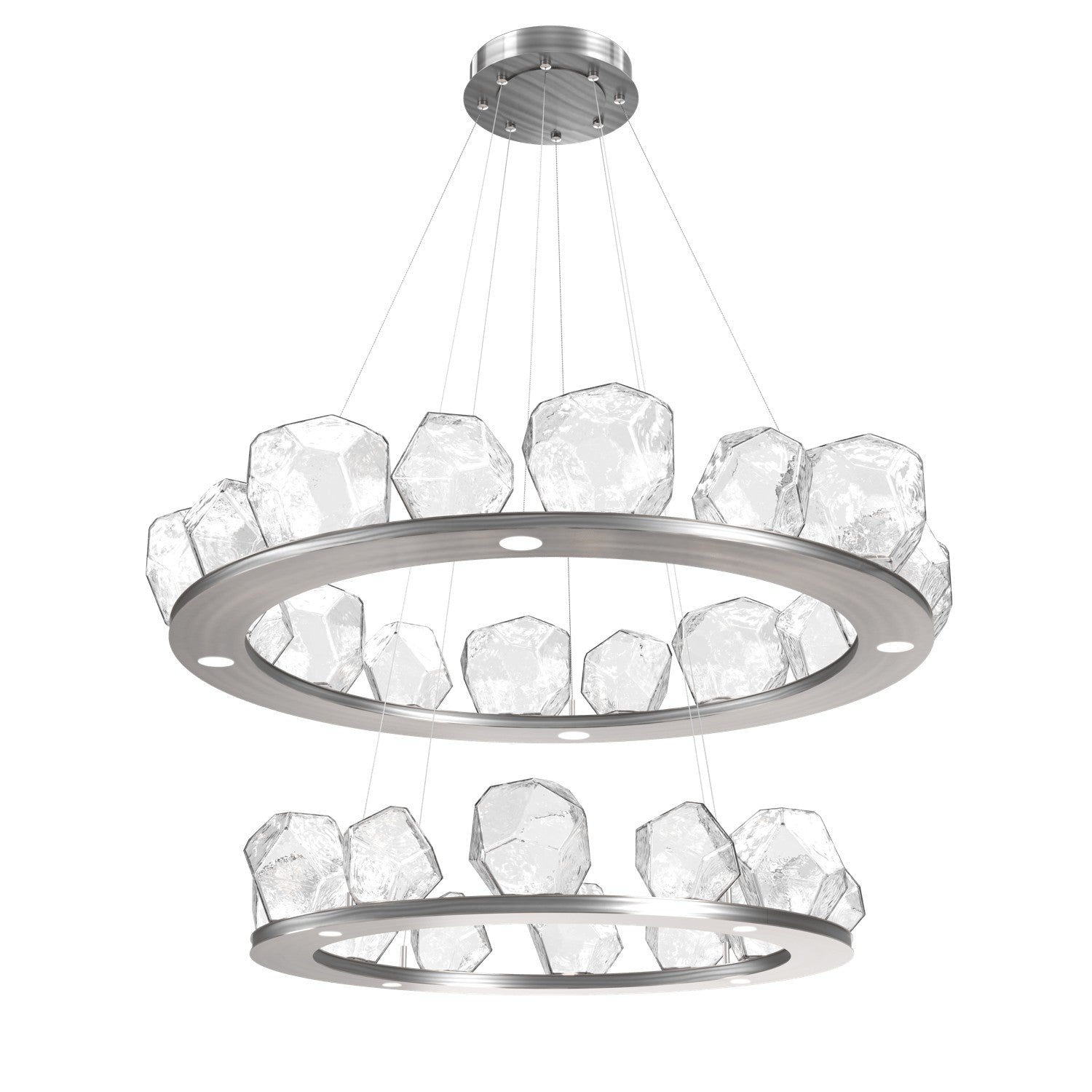 Hammerton Studio - CHB0039-2B-GM-C-CA1-L1 - LED Chandelier - Gem - Gunmetal