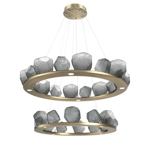 Hammerton Studio - CHB0039-2B-HB-S-CA1-L3 - LED Chandelier - Gem - Heritage Brass