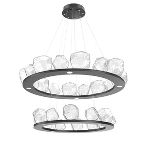 Hammerton Studio - CHB0039-2B-MB-C-CA1-L3 - LED Chandelier - Gem - Matte Black