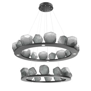 Hammerton Studio - CHB0039-2B-MB-S-CA1-L1 - LED Chandelier - Gem - Matte Black