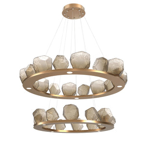 Hammerton Studio - CHB0039-2B-NB-B-CA1-L1 - LED Chandelier - Gem - Novel Brass