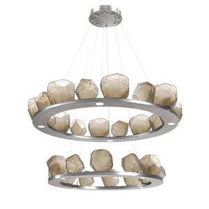 Hammerton Studio - CHB0039-2B-SN-B-CA1-L1 - LED Chandelier - Gem - Satin Nickel