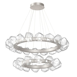 Hammerton Studio - CHB0039-2T-BS-C-CA1-L1 - LED Chandelier - Gem - Beige Silver