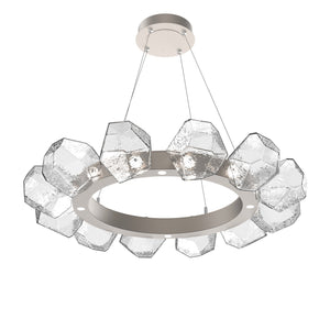 Hammerton Studio - CHB0039-36-BS-C-CA1-L3 - LED Lantern - Gem - Beige Silver