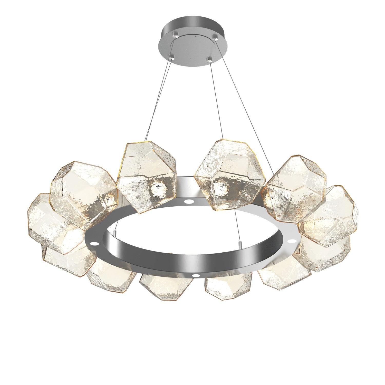Hammerton Studio - CHB0039-36-CS-A-CA1-L1 - LED Lantern - Gem - Classic Silver