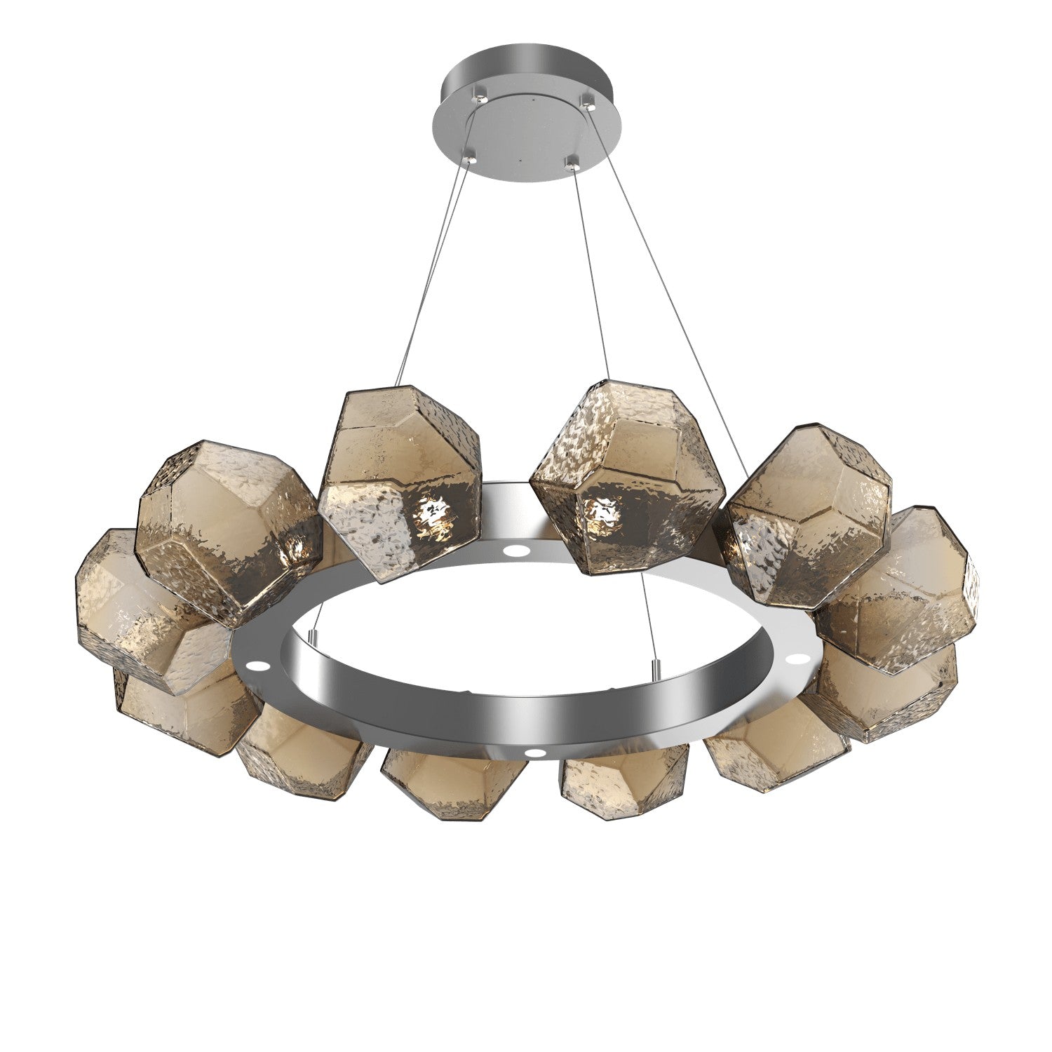 Hammerton Studio - CHB0039-36-CS-B-CA1-L1 - LED Lantern - Gem - Classic Silver