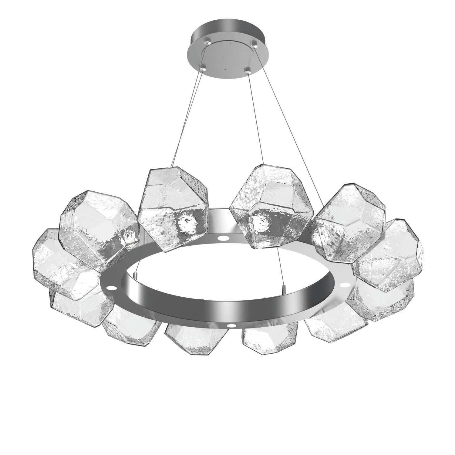 Hammerton Studio - CHB0039-36-CS-C-CA1-L3 - LED Lantern - Gem - Classic Silver