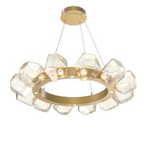 Hammerton Studio - CHB0039-36-GB-A-CA1-L3 - LED Lantern - Gem - Gilded Brass