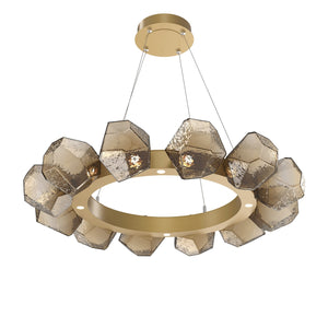 Hammerton Studio - CHB0039-36-GB-B-CA1-L3 - LED Lantern - Gem - Gilded Brass