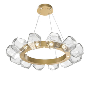 Hammerton Studio - CHB0039-36-GB-C-CA1-L3 - LED Lantern - Gem - Gilded Brass