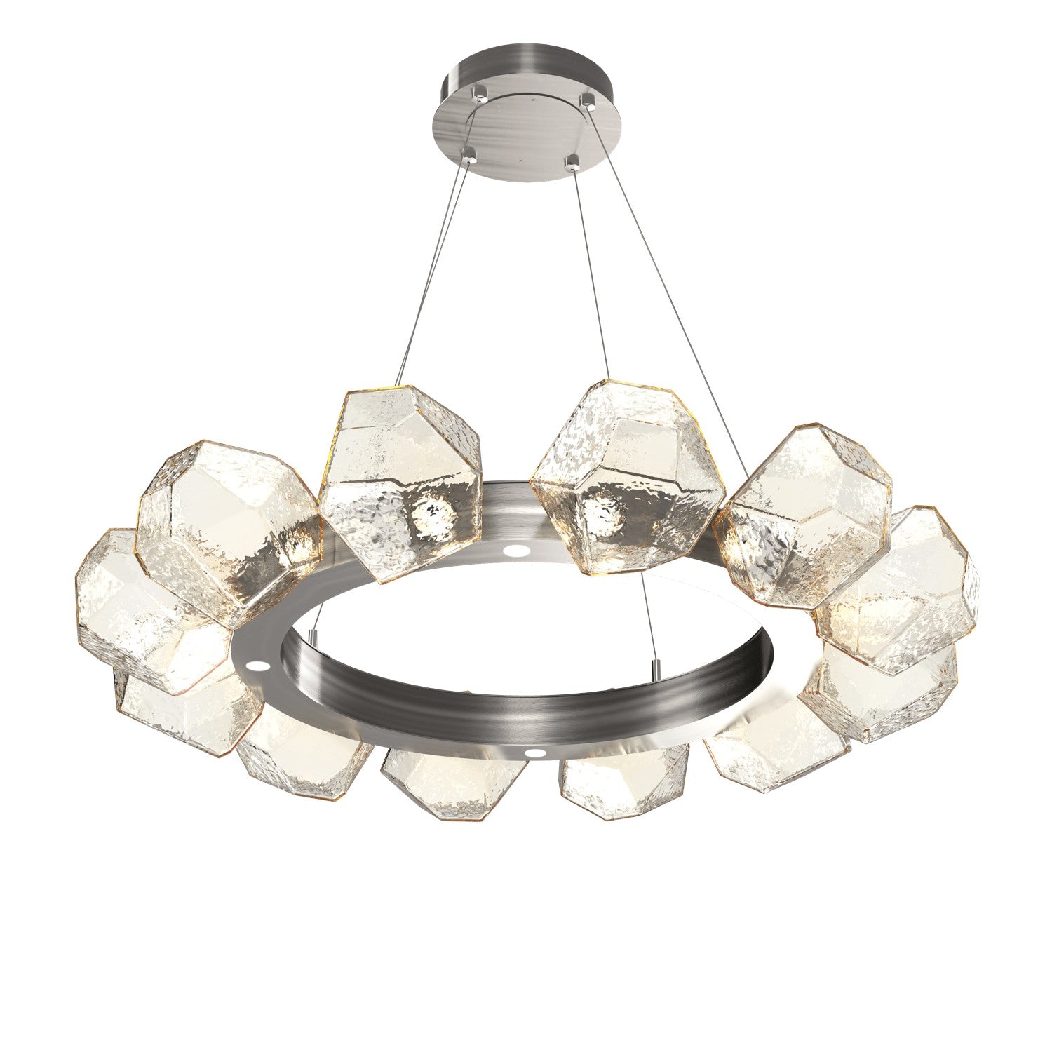 Hammerton Studio - CHB0039-36-GM-A-CA1-L1 - LED Lantern - Gem - Gunmetal