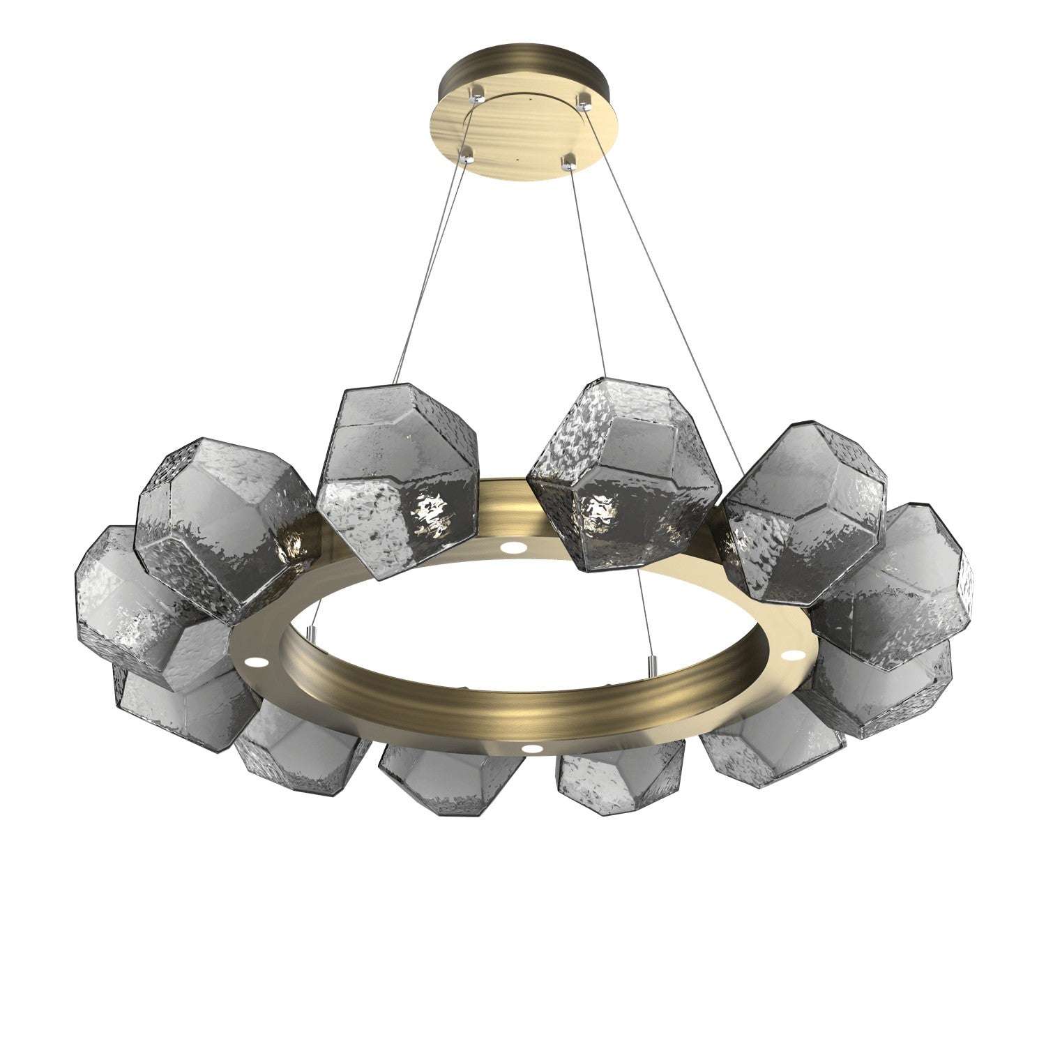 Hammerton Studio - CHB0039-36-HB-S-CA1-L3 - LED Lantern - Gem - Heritage Brass