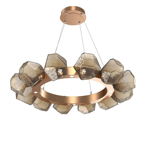 Hammerton Studio - CHB0039-36-NB-B-CA1-L1 - LED Lantern - Gem - Novel Brass