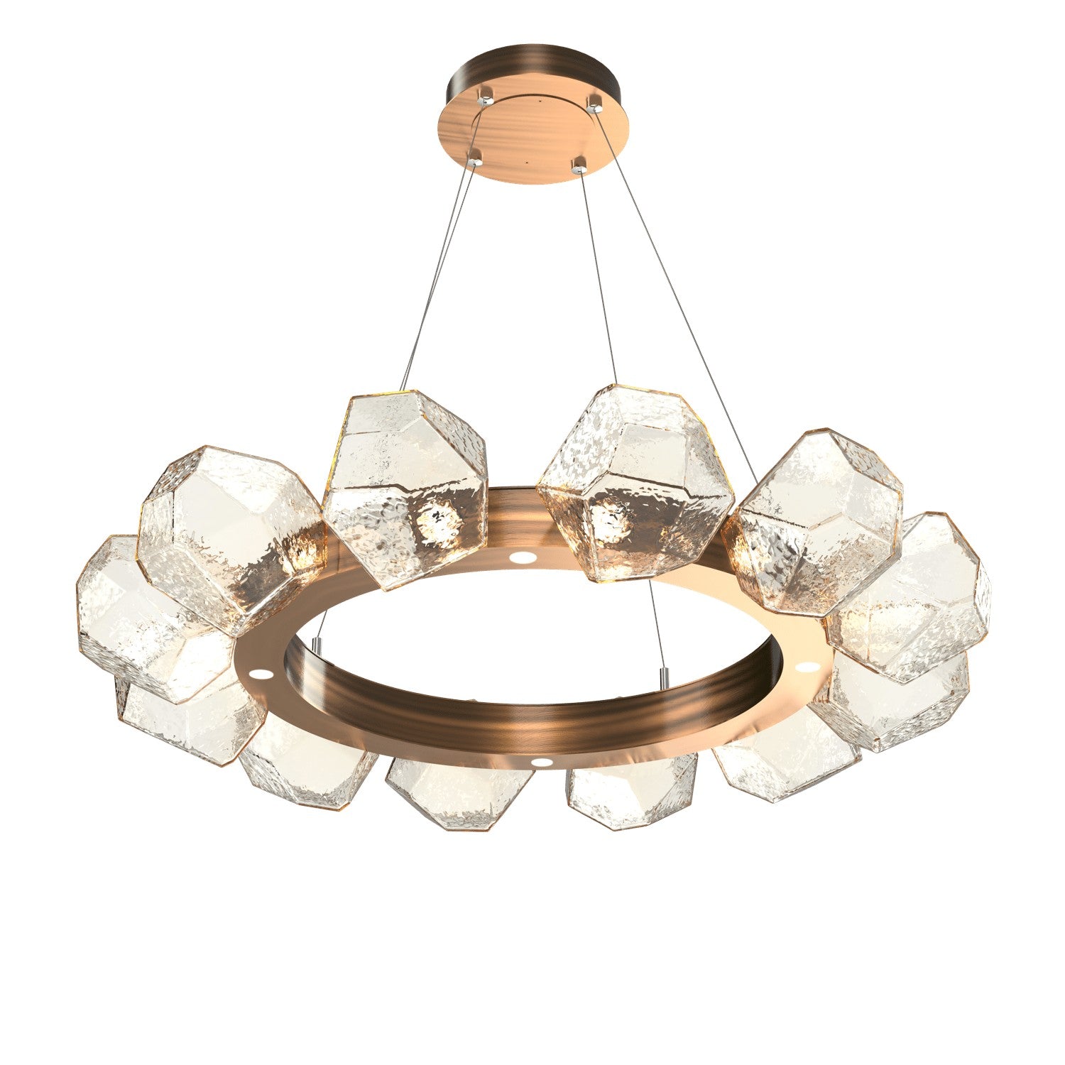 Hammerton Studio - CHB0039-36-RB-A-CA1-L1 - LED Lantern - Gem - Oil Rubbed Bronze