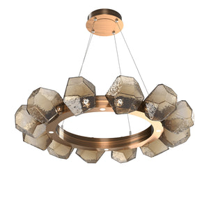 Hammerton Studio - CHB0039-36-RB-B-CA1-L1 - LED Lantern - Gem - Oil Rubbed Bronze