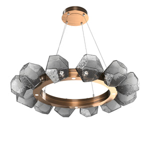 Hammerton Studio - CHB0039-36-RB-S-CA1-L1 - LED Lantern - Gem - Oil Rubbed Bronze
