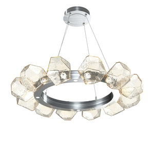 Hammerton Studio - CHB0039-36-SN-A-CA1-L3 - LED Lantern - Gem - Satin Nickel