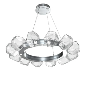 Hammerton Studio - CHB0039-36-SN-C-CA1-L1 - LED Lantern - Gem - Satin Nickel