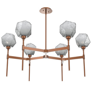 Hammerton Studio - CHB0039-39-BB-S-001-L1 - LED Chandelier - Gem - Burnished Bronze