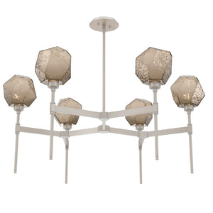 Hammerton Studio - CHB0039-39-BS-B-001-L1 - LED Chandelier - Gem - Beige Silver