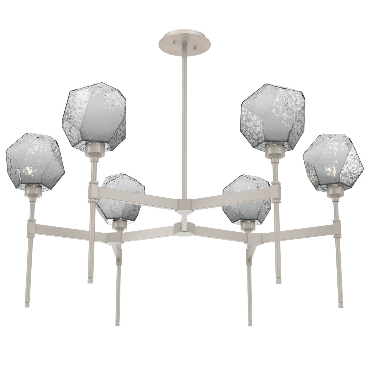 Hammerton Studio - CHB0039-39-BS-S-001-L1 - LED Chandelier - Gem - Beige Silver