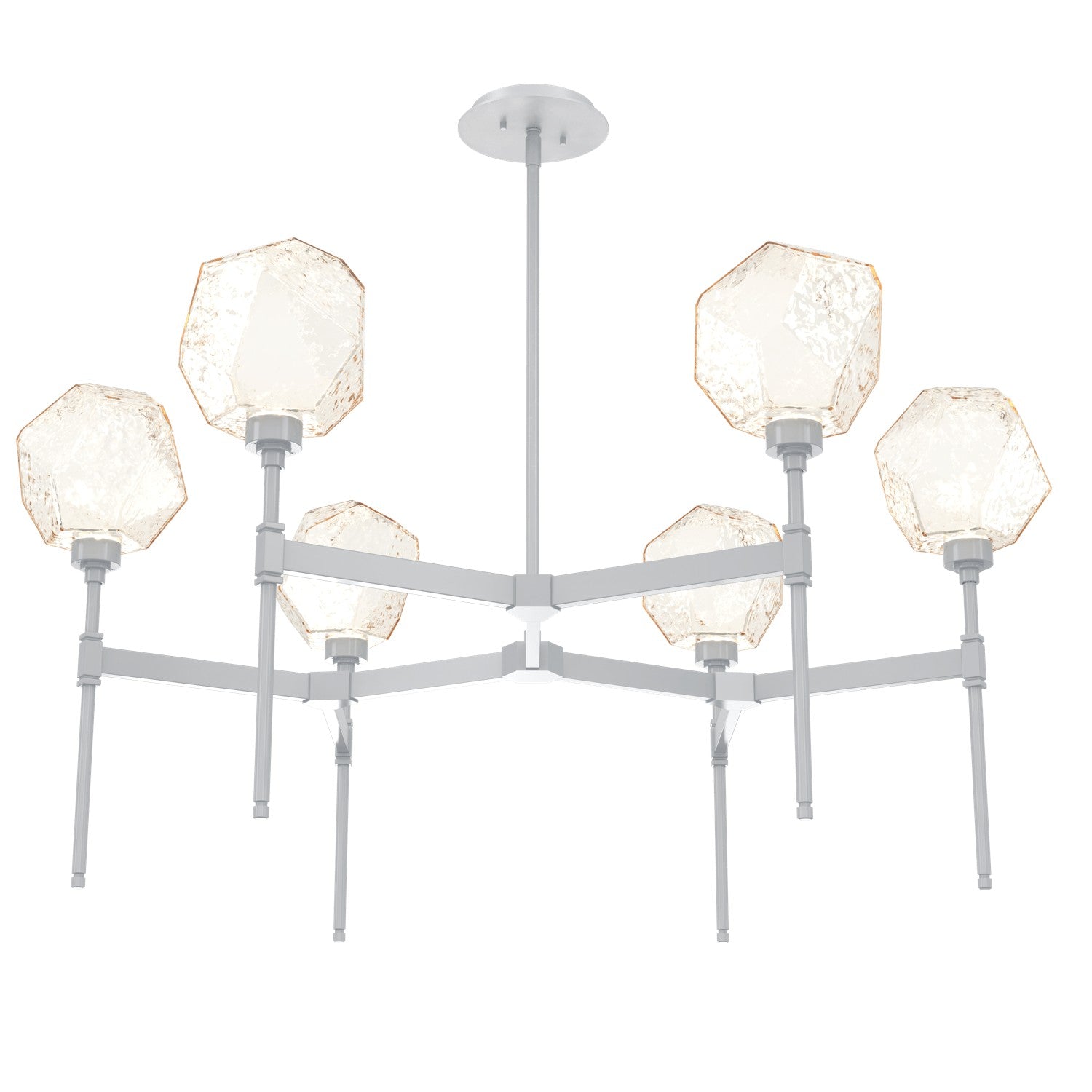 Hammerton Studio - CHB0039-39-CS-A-001-L1 - LED Chandelier - Gem - Classic Silver