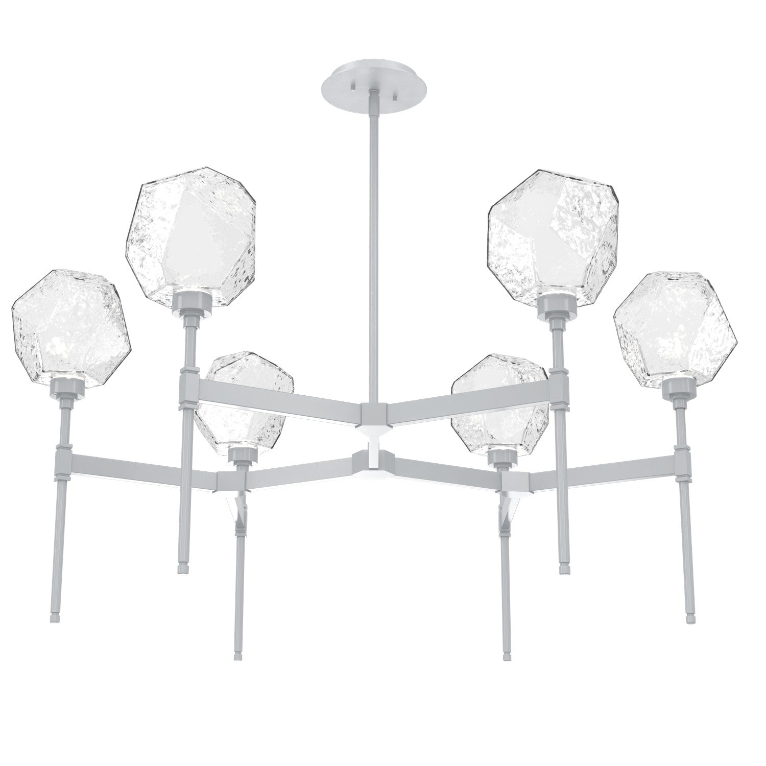 Hammerton Studio - CHB0039-39-CS-C-001-L1 - LED Chandelier - Gem - Classic Silver