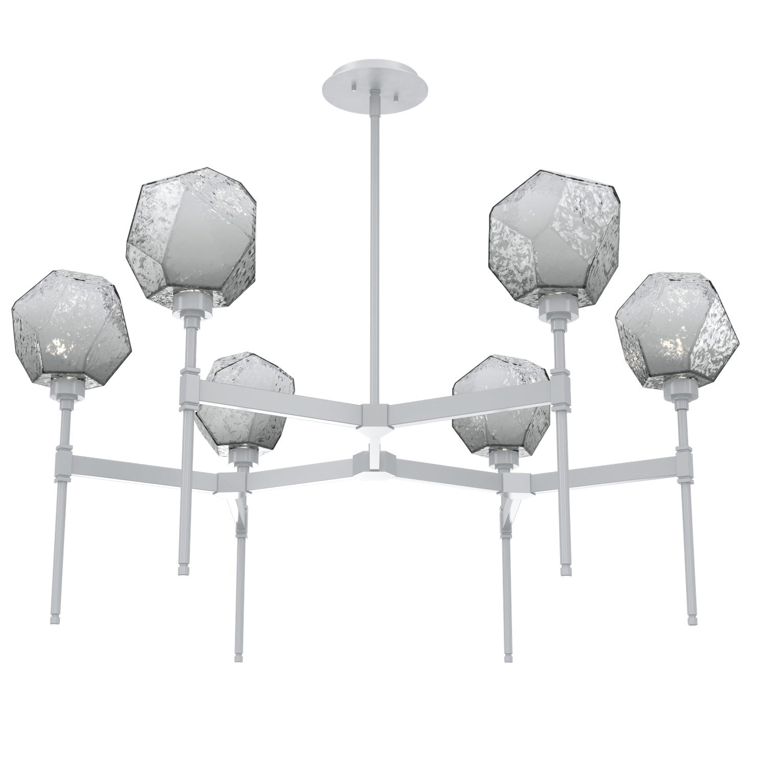 Hammerton Studio - CHB0039-39-CS-S-001-L3 - LED Chandelier - Gem - Classic Silver