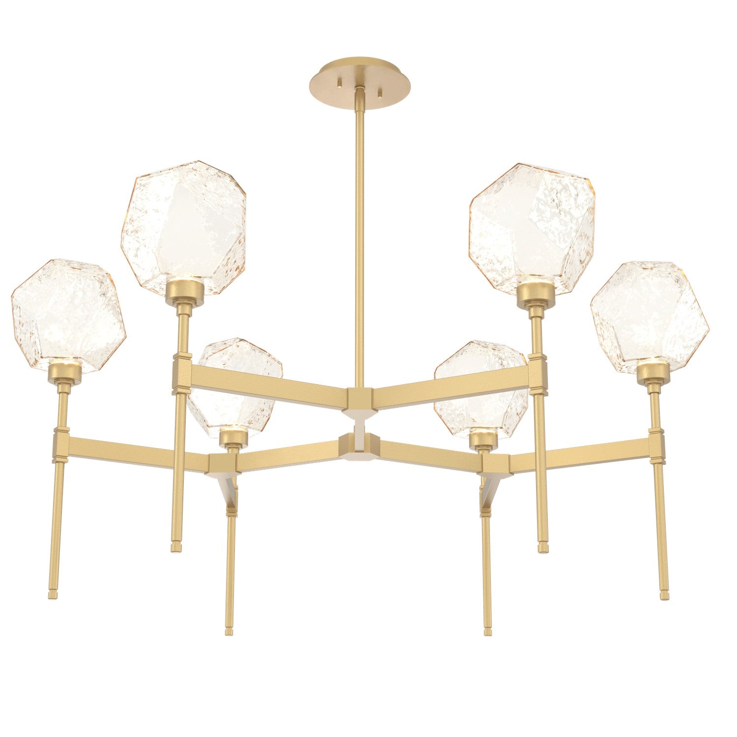 Hammerton Studio - CHB0039-39-GB-A-001-L1 - LED Chandelier - Gem - Gilded Brass