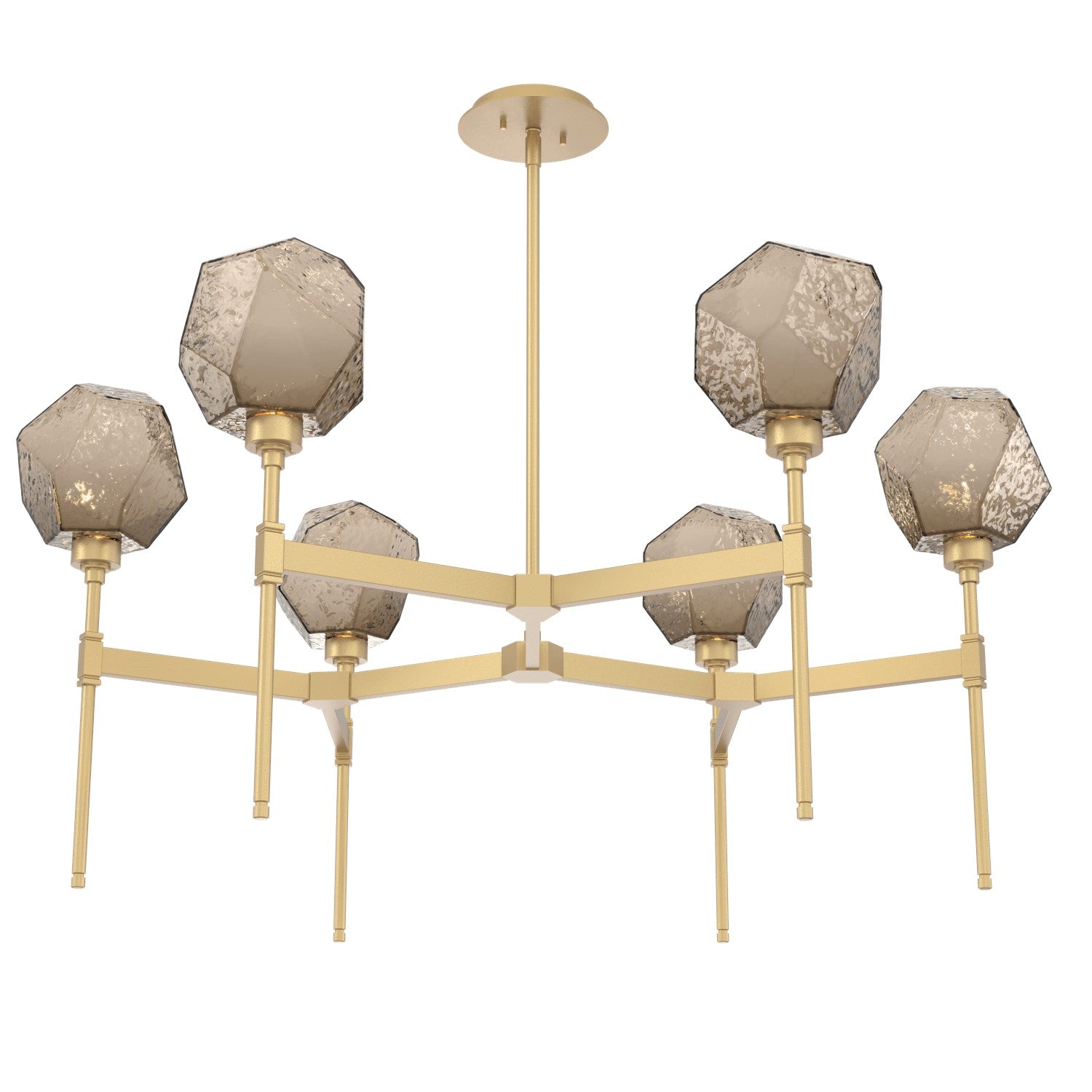 Hammerton Studio - CHB0039-39-GB-B-001-L1 - LED Chandelier - Gem - Gilded Brass