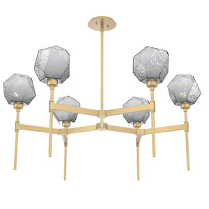 Hammerton Studio - CHB0039-39-GB-S-001-L1 - LED Chandelier - Gem - Gilded Brass